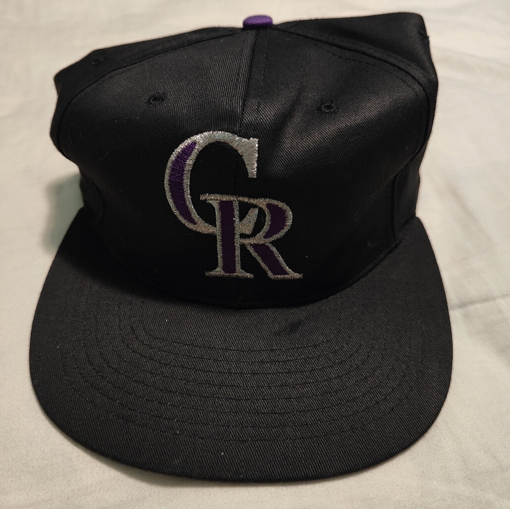 Vintage Colorado Rockies snapback hat